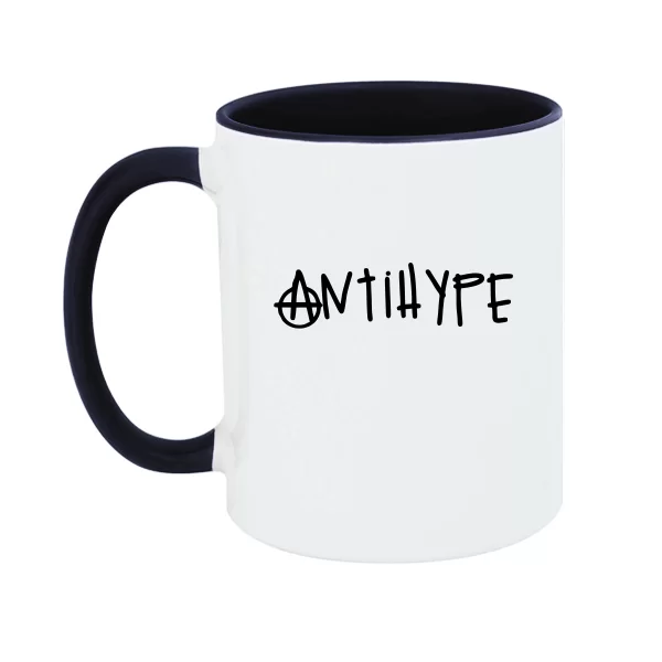 Чашка С надписью Antihype