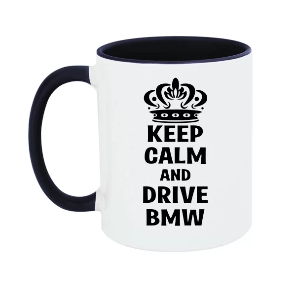 Чашка Keep Calm and Drive BMW