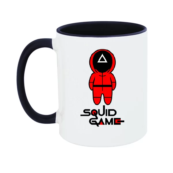 Чашка Squid Game красный костюм