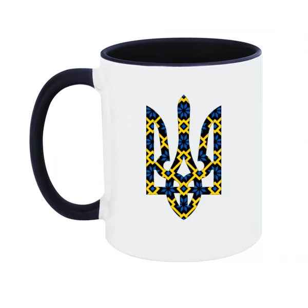 Чашка с трезубцем Украины (4367)