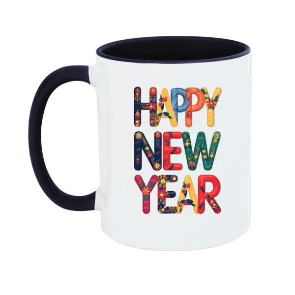 Чашка Happy New Year надпись