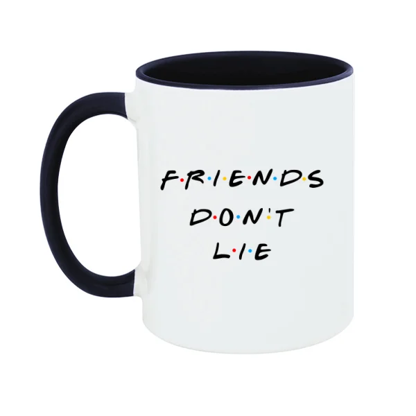 Чашка Stranger Things Friends don't lie