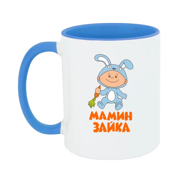 Чашка Мамин Зайка