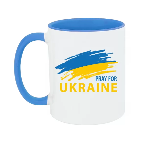Чашка Молимось за Україну