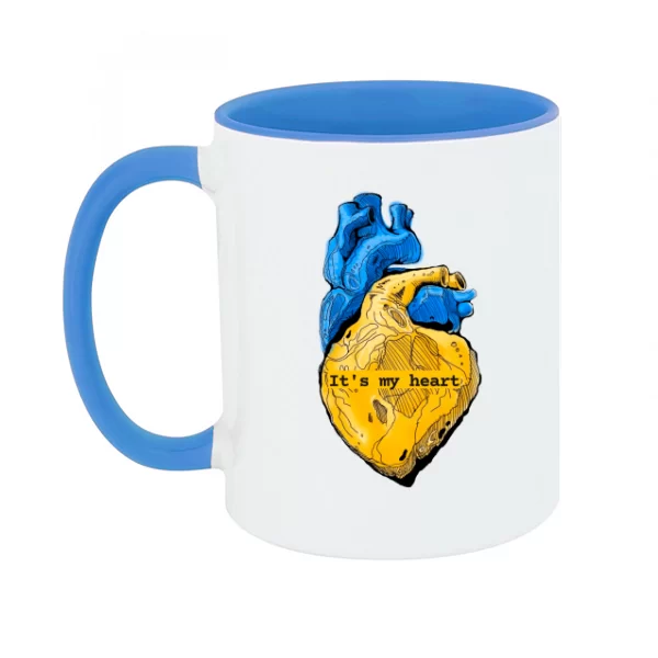 Чашка моё сердце Украина
