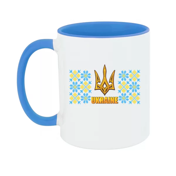 Чашка Ukraine с орнаментом