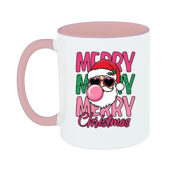 Чашка Санта со жвачкой