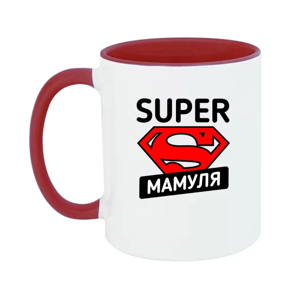 Чашка Super Мамуля