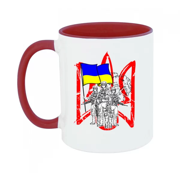 Чашка ВСУ с Гербом