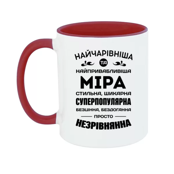 Чашка з іменем Міра