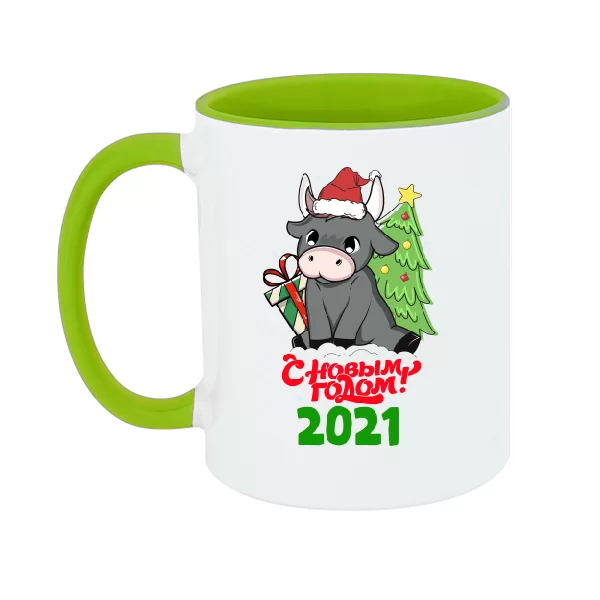 Чашка С Новым годом 2021