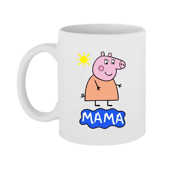 Чашка Мама Свинка