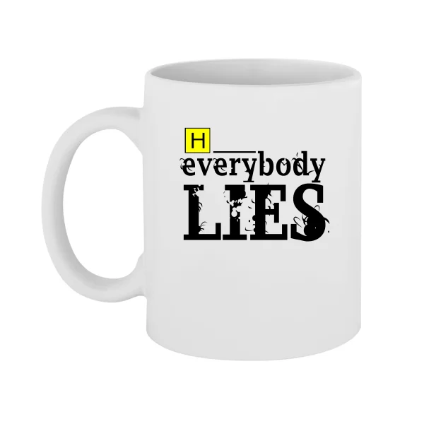 Чашка Доктор Хаус Everybody Lies