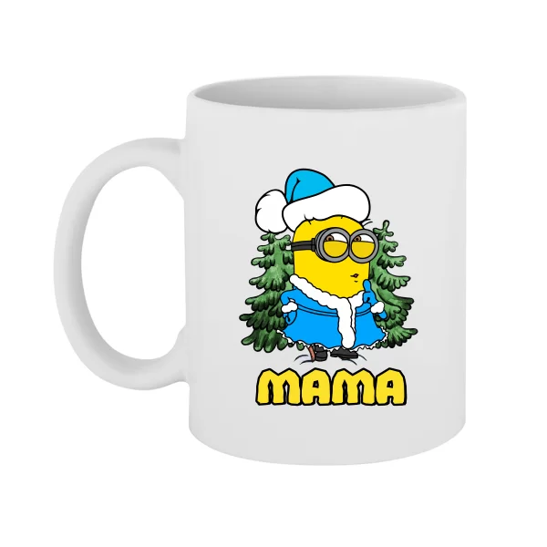 Чашка Новогодний Миньон Мама 17318