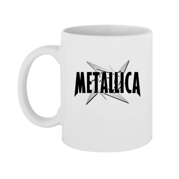 Чашка Metallica logo