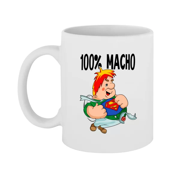 Чашка 100% Мачо