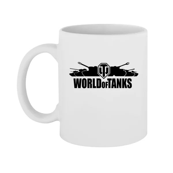 Чашка с надписью World of Tanks 12053