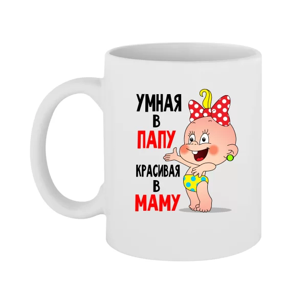 Чашка Умная и Красивая