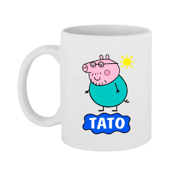 Чашка Тато Свин
