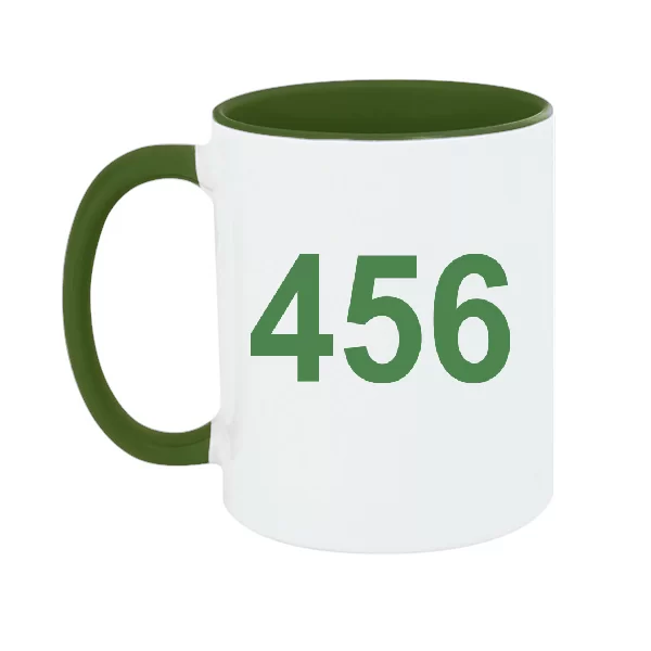 Чашка Игра в кальмара номер 456