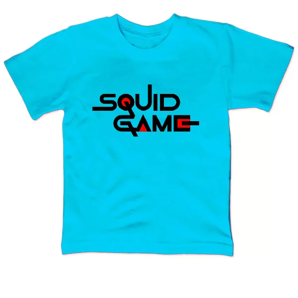 Детская футболка Squid Game logo