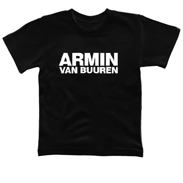Детская футболка Надпись Armin van Buuren