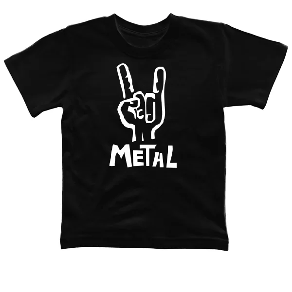 Детская футболка Metal