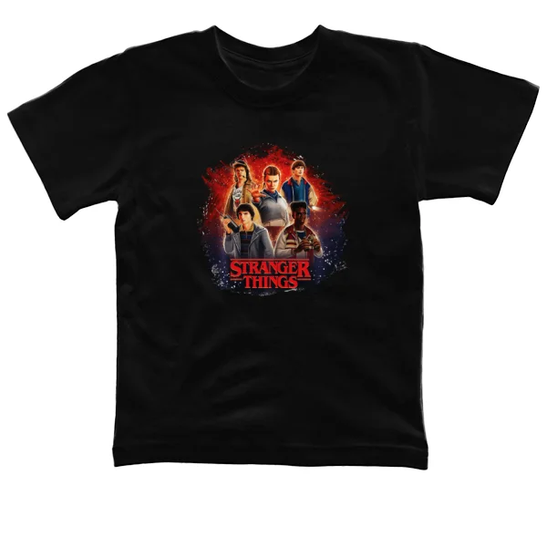 Детская футболка с героями Stranger Things