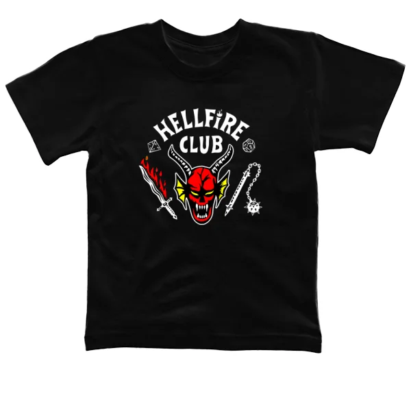 Детская футболка Stranger Things Hellfire Club