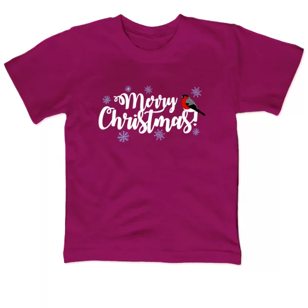 Детская футболка Merry Christmas (4507)