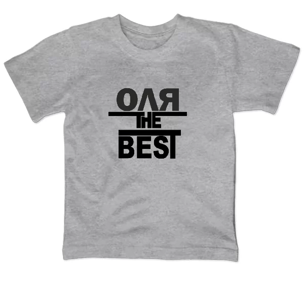Детская футболка Оля the Best