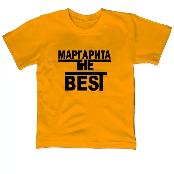 Детская футболка Маргарита the Best