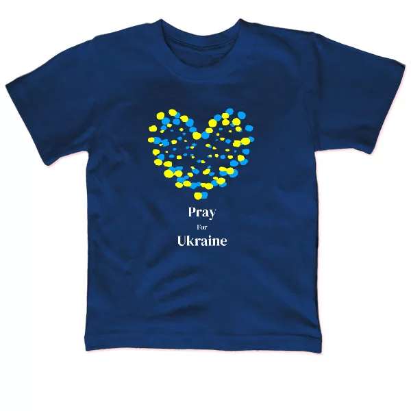 Дитяча футболка Pray for Ukraine