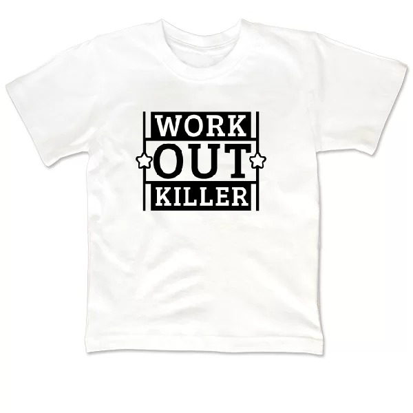 Детская футболка Work Out Killer