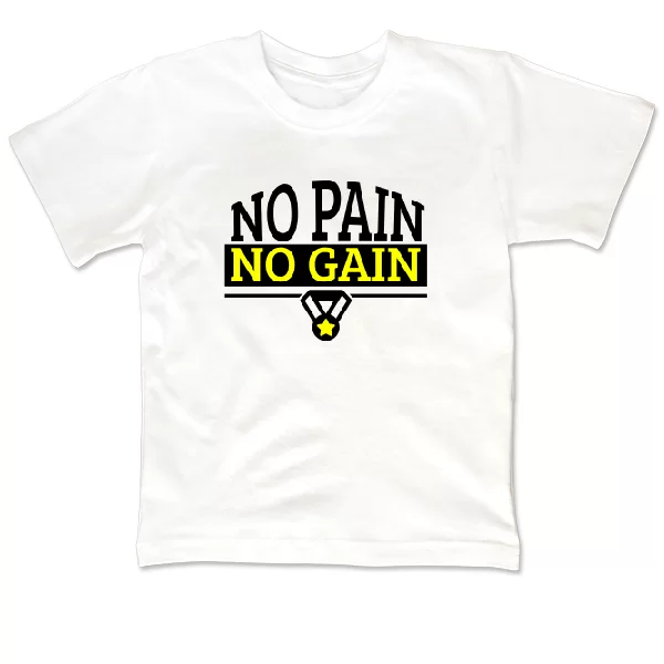 Детская футболка No Pain No Gain
