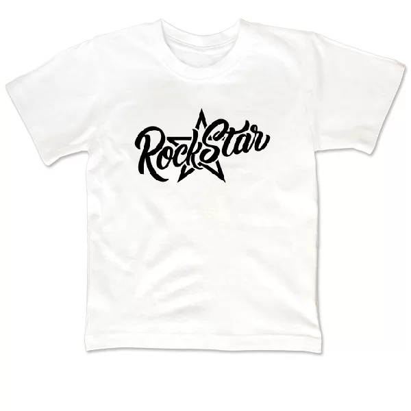 Детская футболка Rock Star звезда