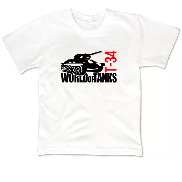 Детская футболка World of Tanks Т-34