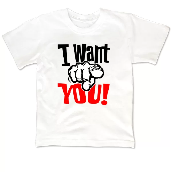 Детская футболка I want You