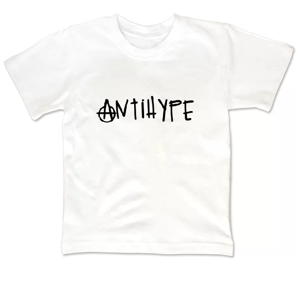 Детская футболка С надписью Antihype