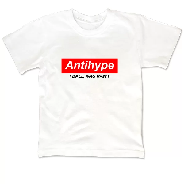 Детская футболка Antihype - I ball was rawt