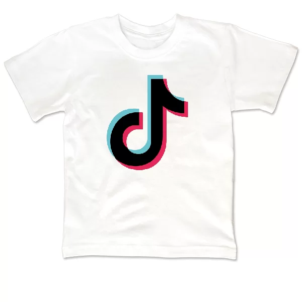 Дитяча футболка Логотип Tik Tok