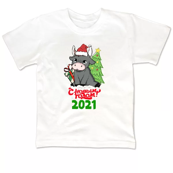 Детская футболка С Новым годом 2021 17517