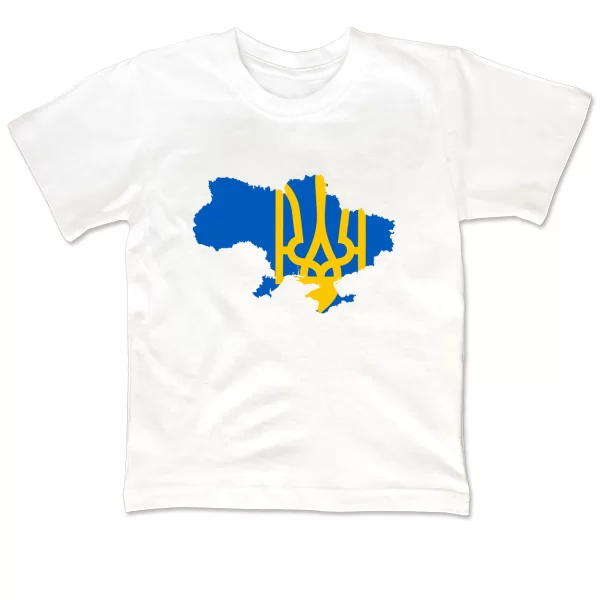 Детская футболка Украина едина
