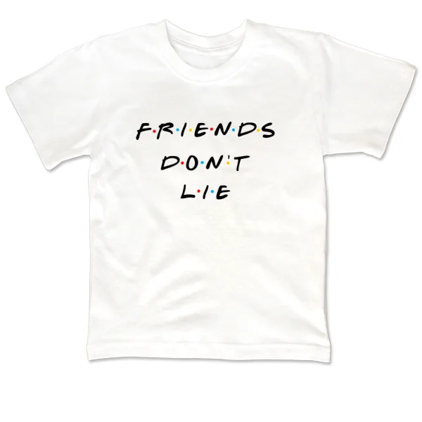 Детская футболка Stranger Things Friends don't lie