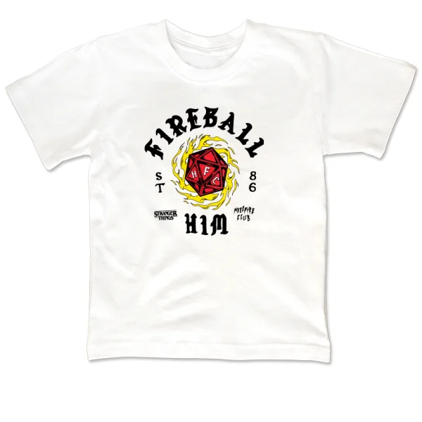 Детская футболка Stranger Things Fireball him