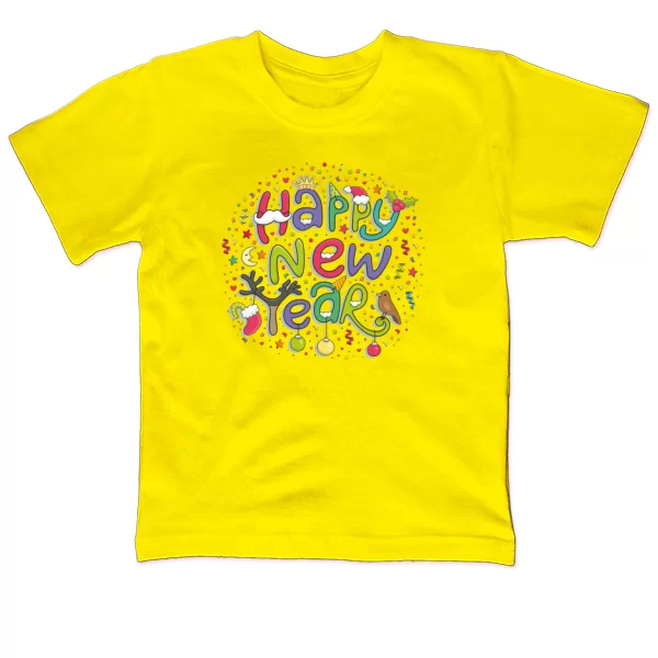 Дитяча футболка Happy new Year (4499)