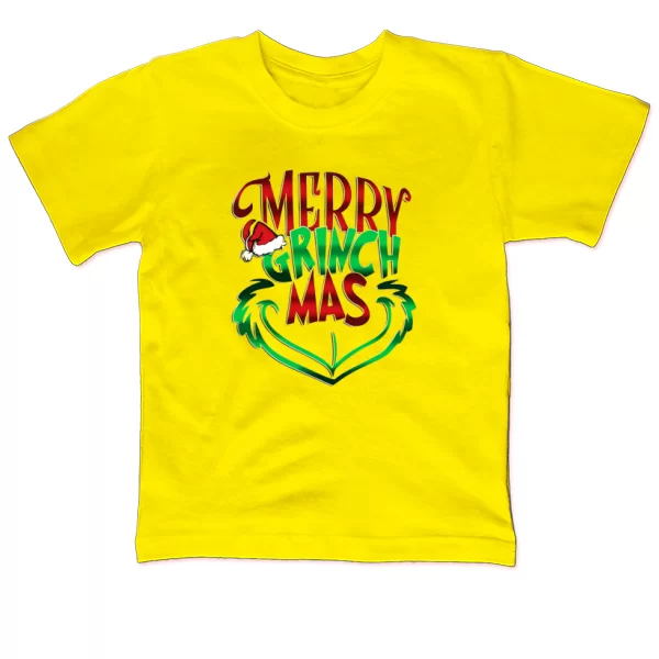 Детская футболка Merry GrinchMas