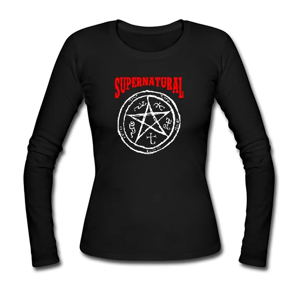 Женский лонгслив Supernatural