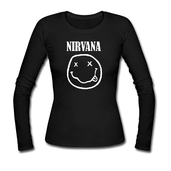 Женский лонгслив Nirvana