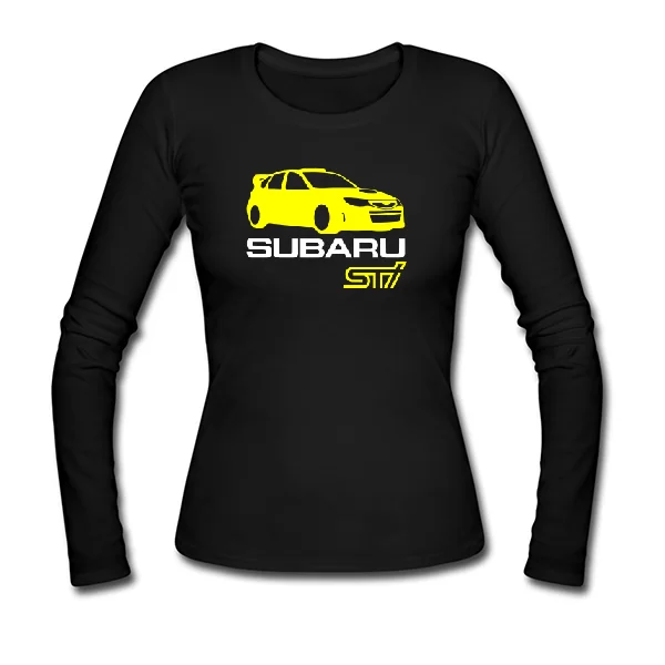 Женский лонгслив Subaru STI